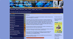 Desktop Screenshot of cameleon-mineraux.com