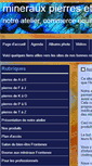 Mobile Screenshot of cameleon-mineraux.com