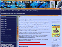Tablet Screenshot of cameleon-mineraux.com